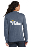 District Perfect Tri Long Sleeve Tee